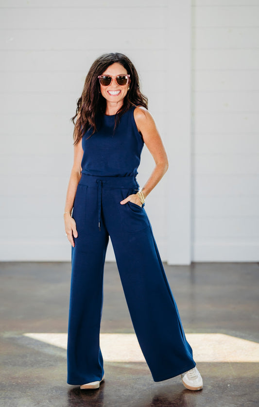 AirEssentials Timeless Navy Jumpsuit