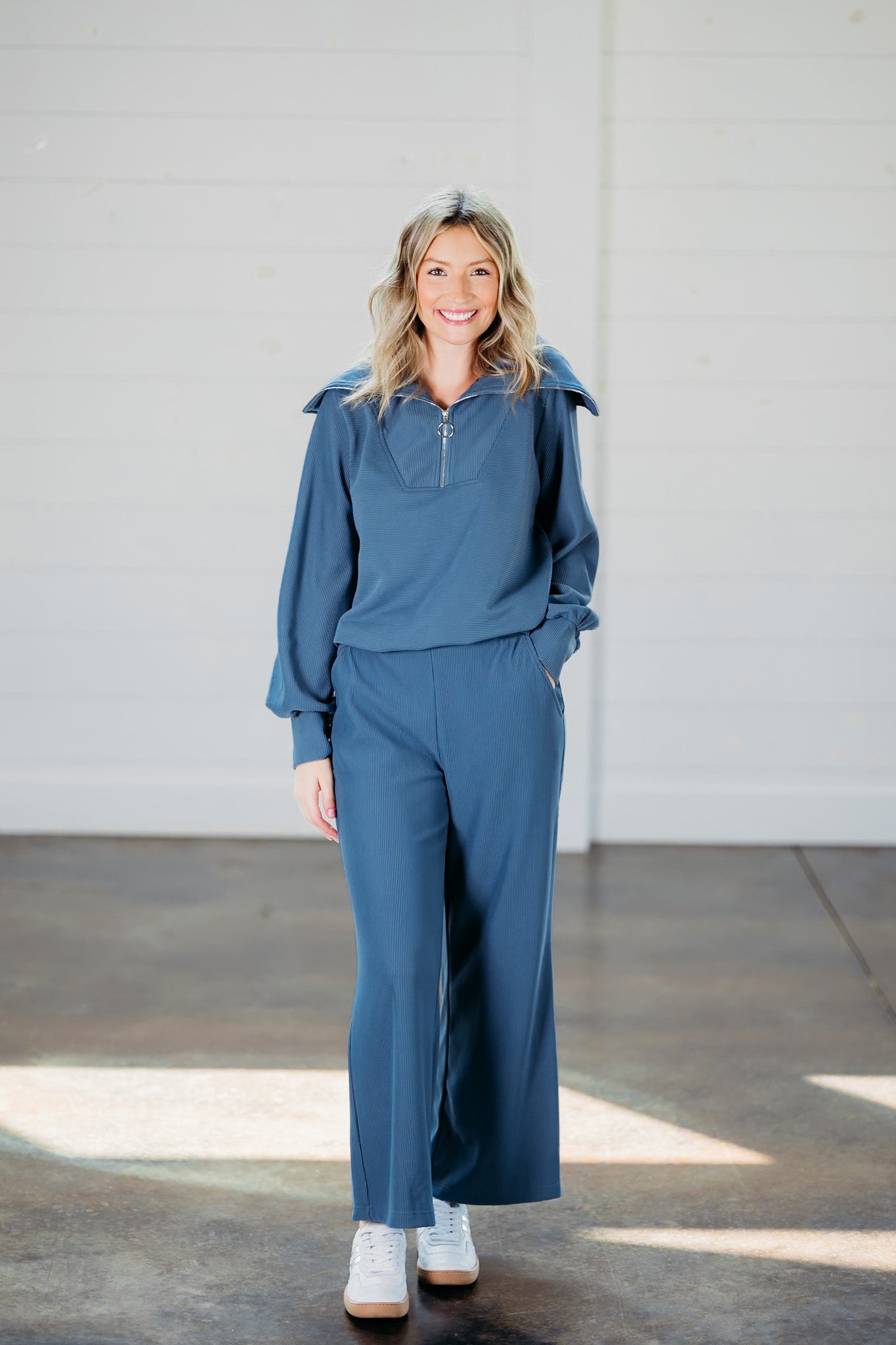 Effortless Chill Dusty Blue Set