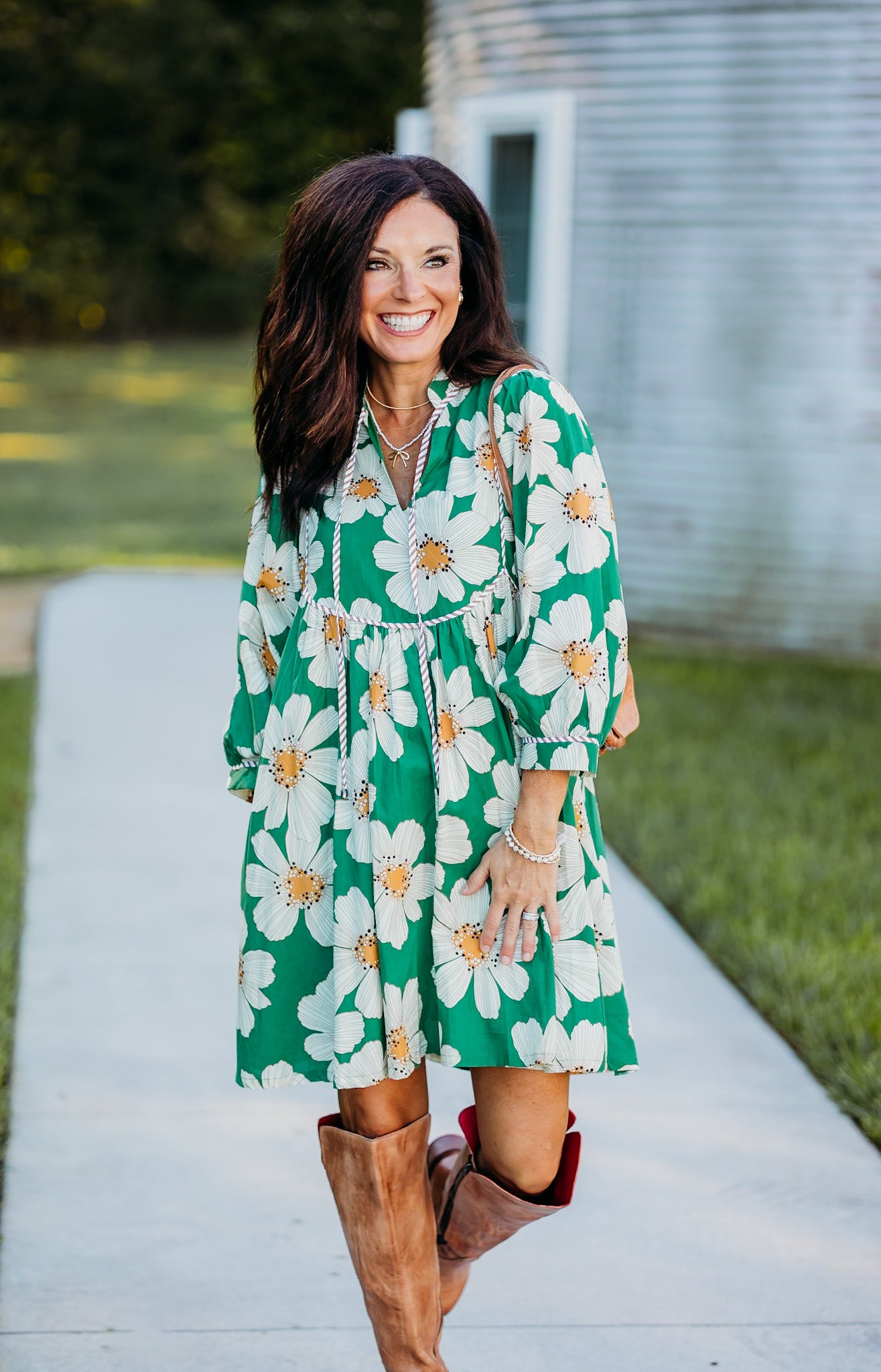 Well Deserved Green Dress