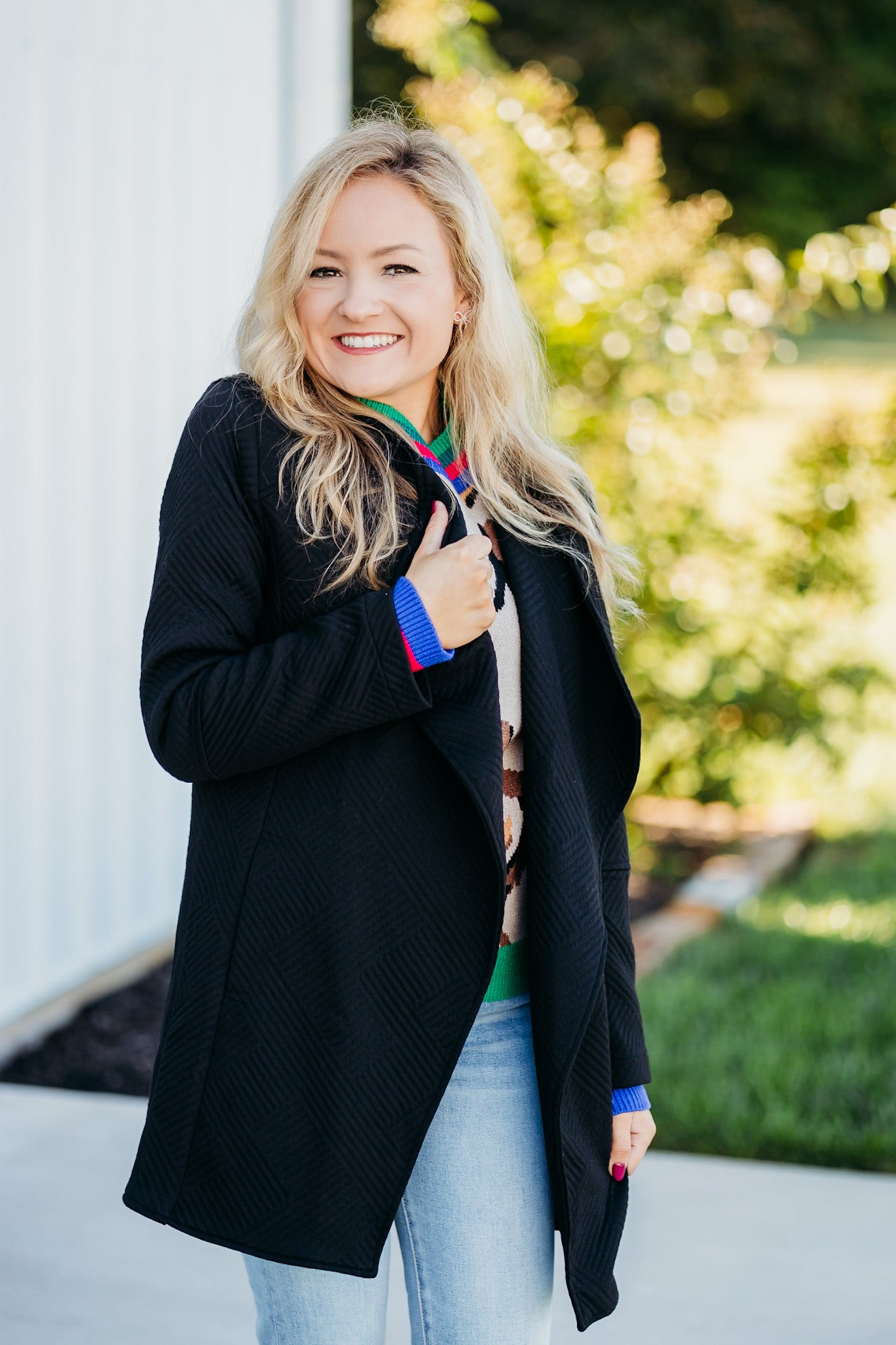 Simple Solutions Black Cardigan