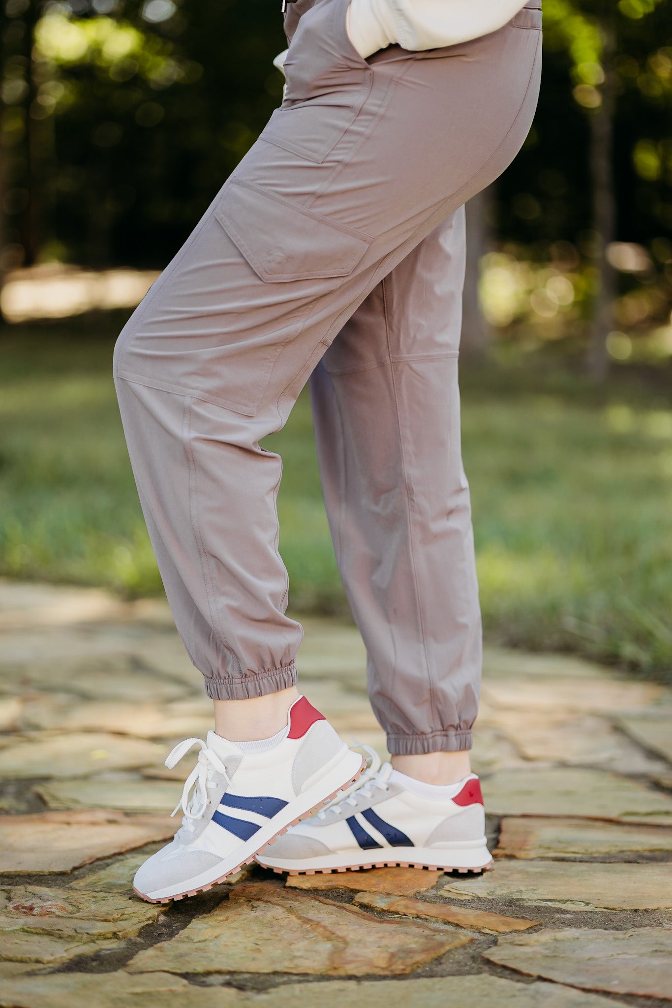 On the Move Smoke Cargo Jogger Pants – Ribbon Chix