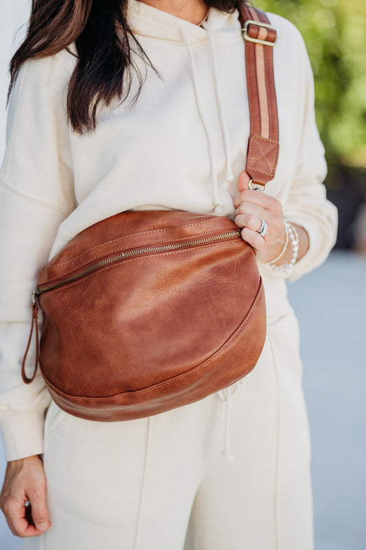 Laura Pecan Sling Bag