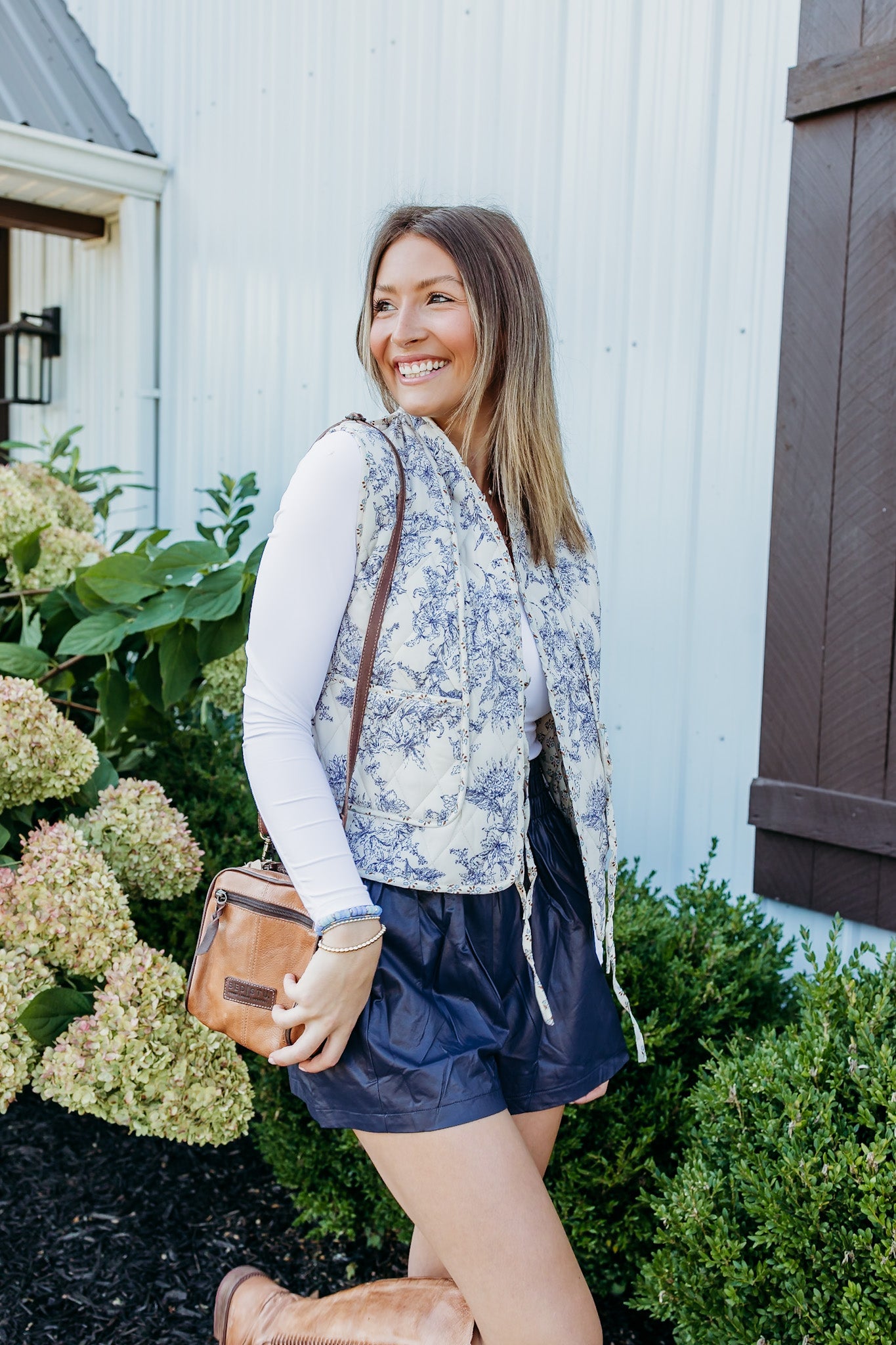 Edgy Essence Deep Navy Shorts