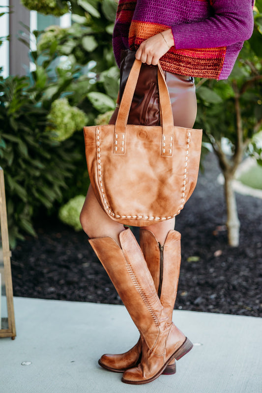 Stevie Tan Rustic Handbag