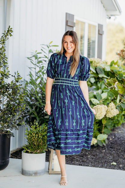 Knot of Grace Midi Dress