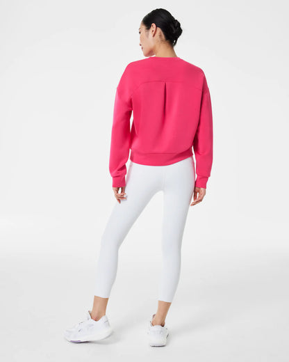 AirEssentials Cerise Pink Crew Sweatshirt