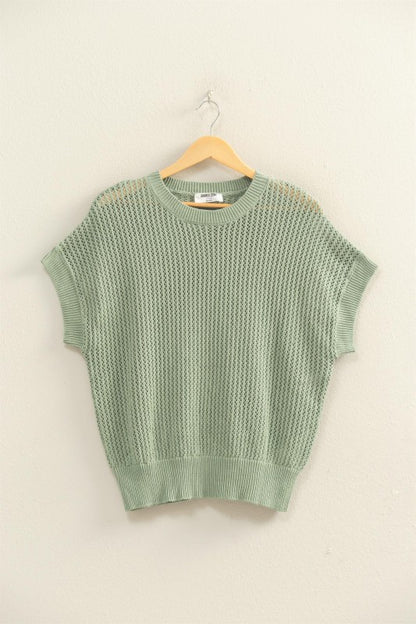 My Best Choice Sage Green Top