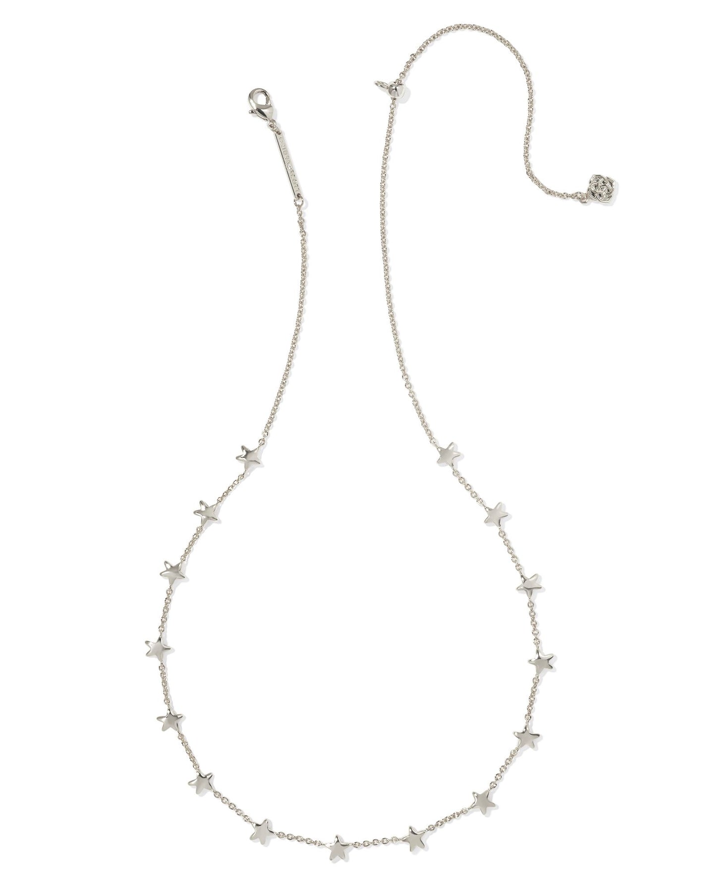 Sierra Star Strand Necklace in Silver