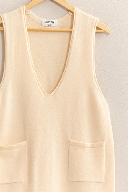 Mentally Here Cream Dress