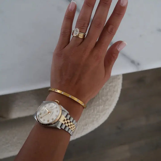 Glam Gold Bangle