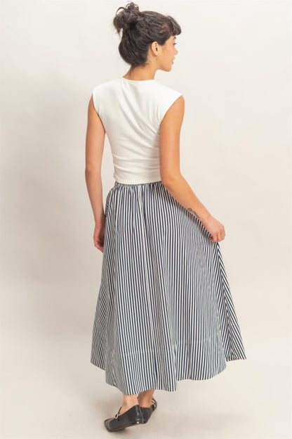 Peace of Mind Navy Skirt
