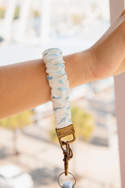 Make Your Mark Blue Keychain