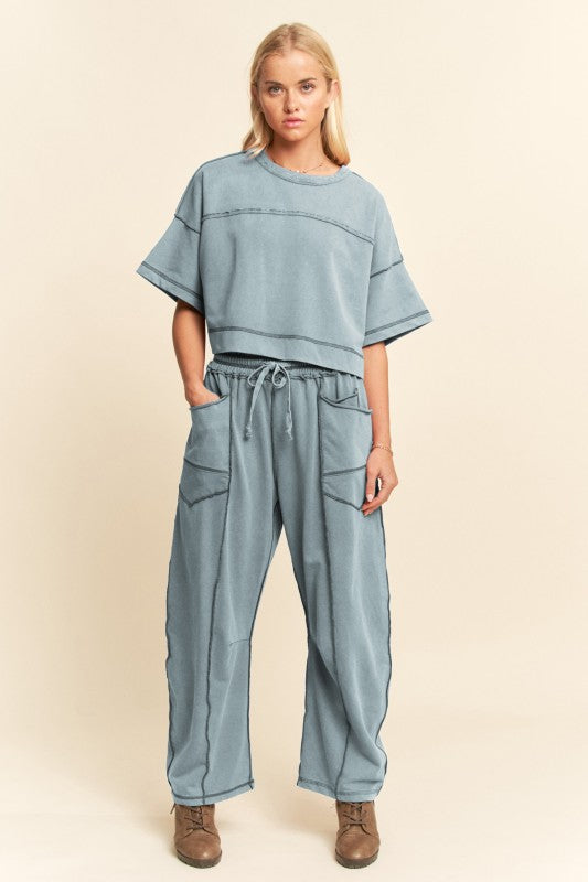 Just What You Wanted Denim Blue Set
