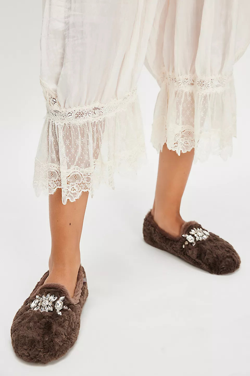 Slumber Party Loafer Slipper Chocolate