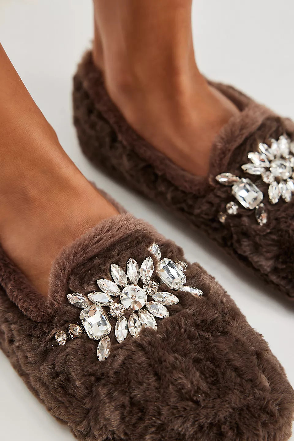Slumber Party Loafer Slipper Chocolate
