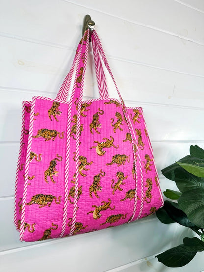 Tiger Luxe Tote Bag
