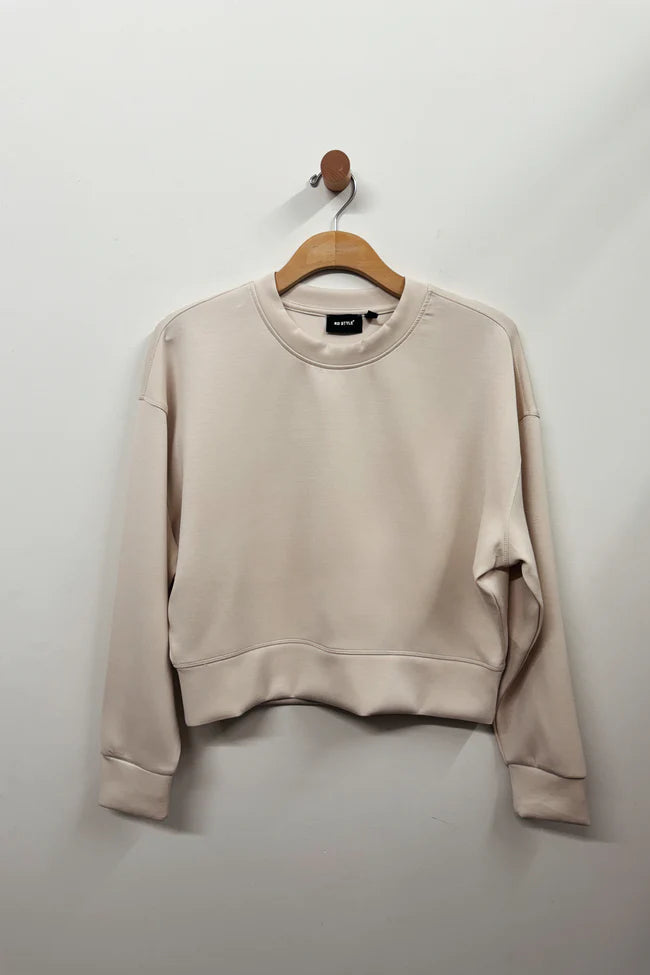 Lucie Cream Pullover Top