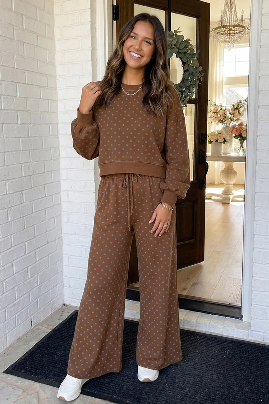 Totally Dotted Brown Set