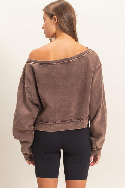 Like The Movies Brown Sweatshirt