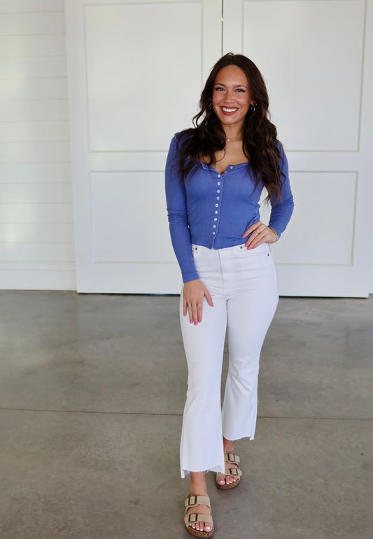 End Game Pointelle Peri Top