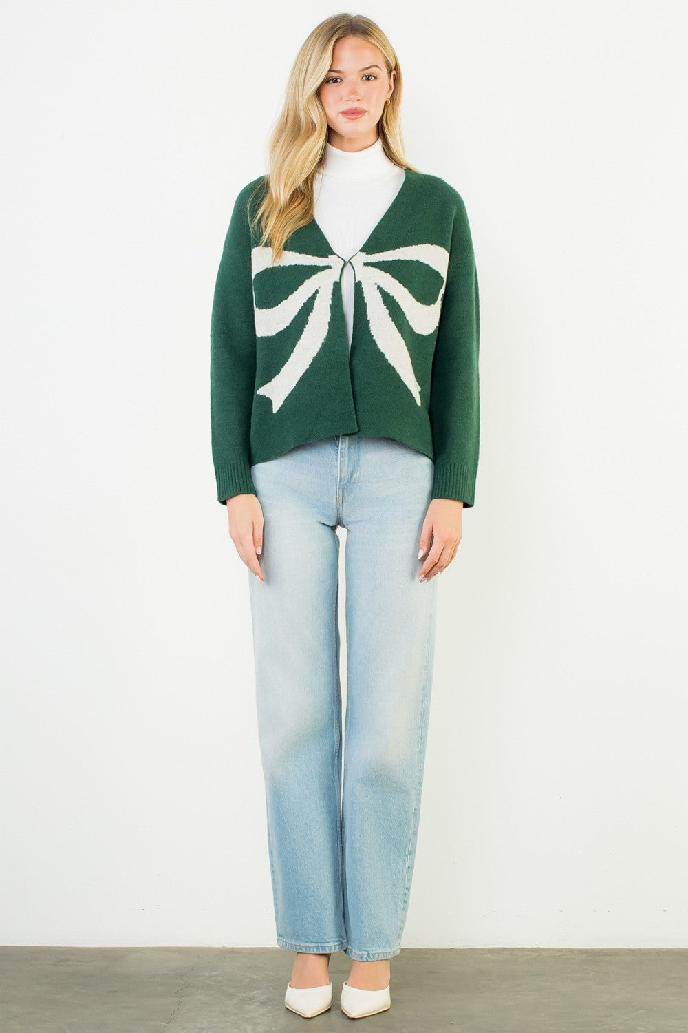 Tied Up in Cozy Cardigan