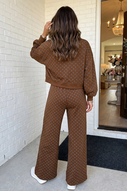 Totally Dotted Brown Set