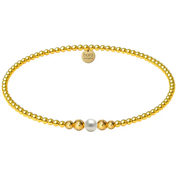 Jenna 14K Gold Filled Beaded Bracelet