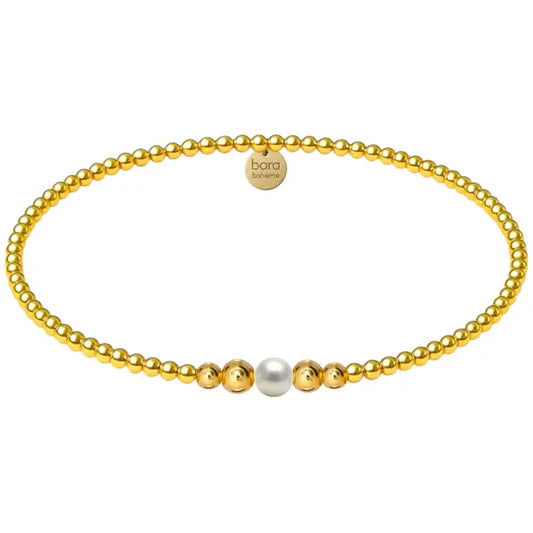 Jenna 14K Gold Filled Beaded Bracelet