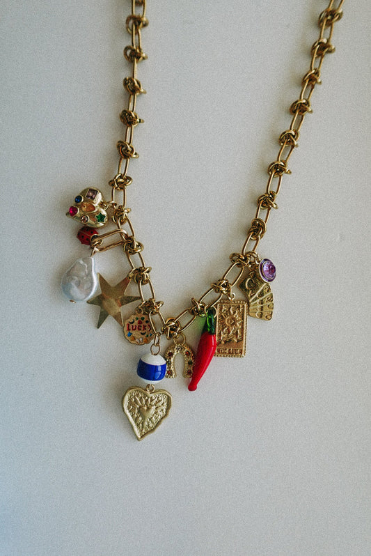 Hot Streak Charm Necklace