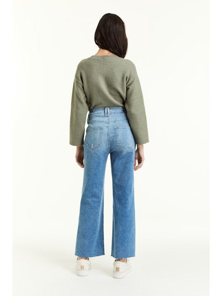 Carol Utility Pocket Wide Leg Pant