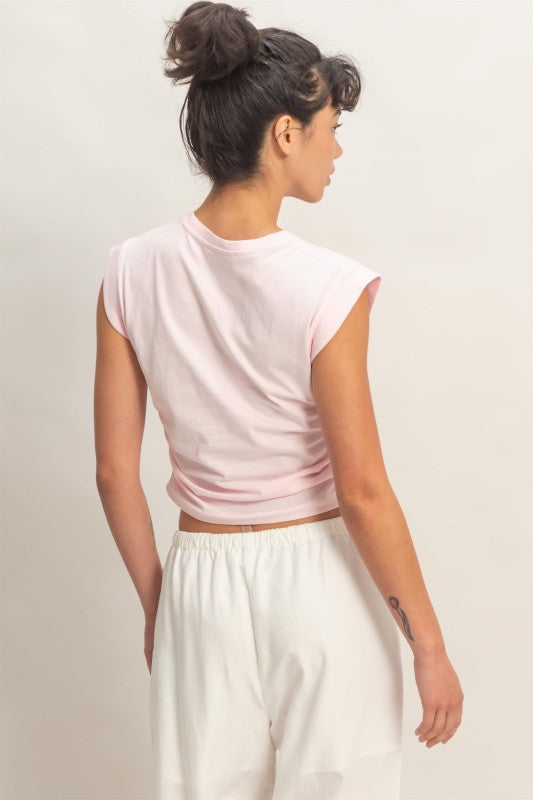 Refine Your Basic Pink Top