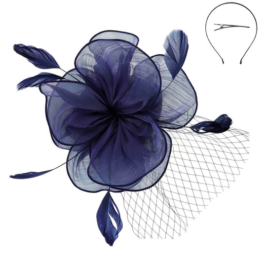 Bluegrass Beauty Navy Fascinator