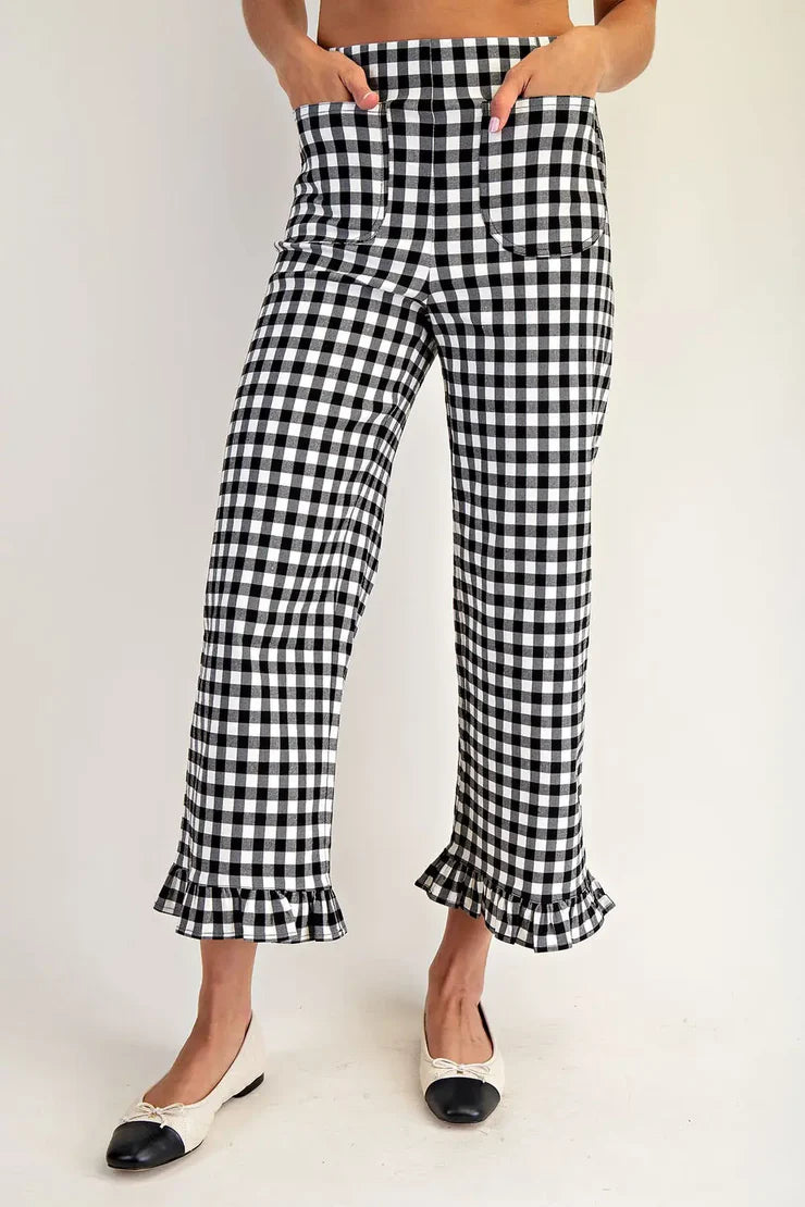 Morning Coffee Black Pants