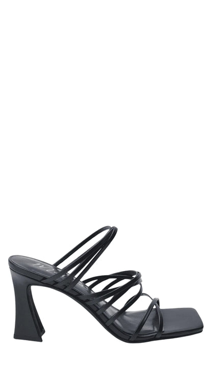 Rooney Black Heeled Sandal