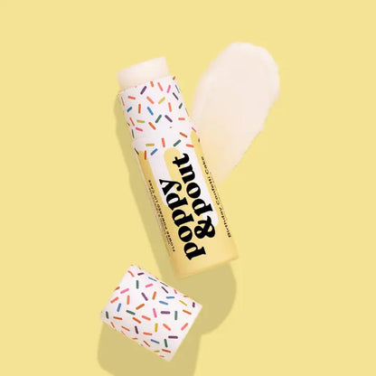Lip Balm Birthday Confetti Cake Yellow