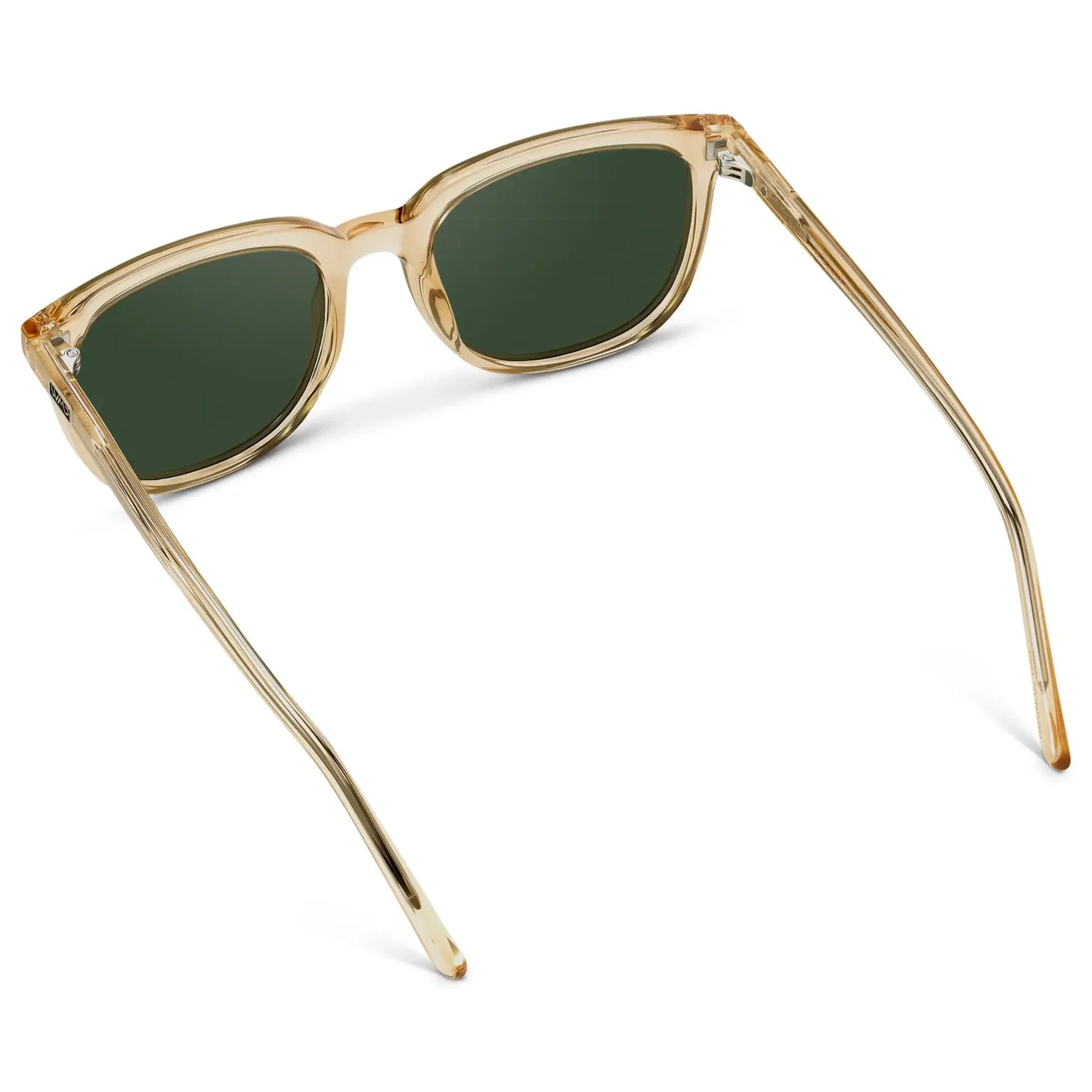 Abner Champagne Crystal / Smoke Green Lens Polarized Sunglasses