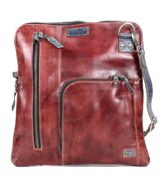 Aiken Cherry Lacquer Rustic Slate Lux Handbag