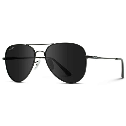 Maxwell Full Black Polarized Sunglasses