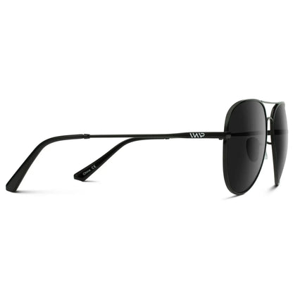 Maxwell Full Black Polarized Sunglasses