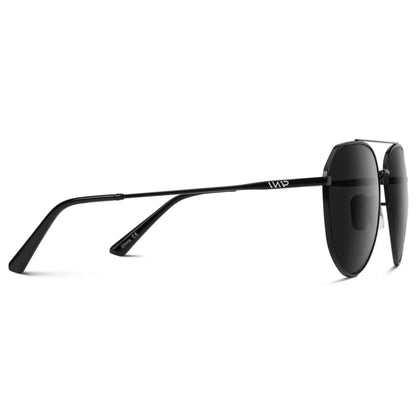 Ramsey Black Frame / Black Lens Polarized Sunglasses