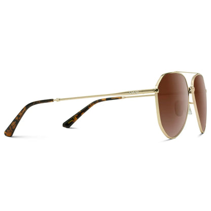 Ramsey Gold Frame/Brown Lens Polarized Sunglasses