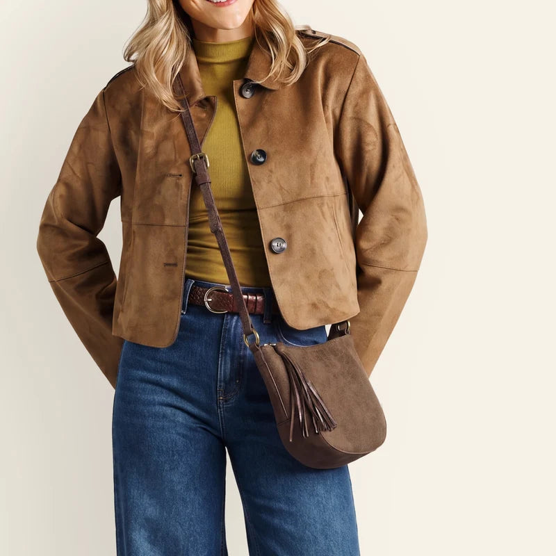 Lexi Mocha Crossbody