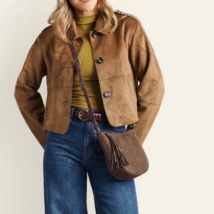 Lexi Mocha Crossbody