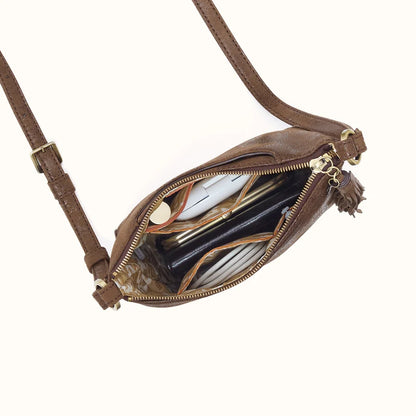 Lexi Mocha Crossbody