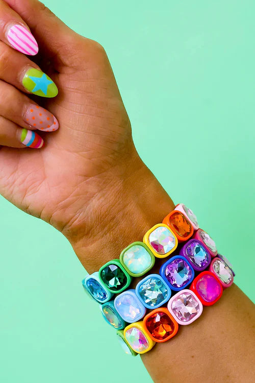 Rainbow Gemstone Bracelet