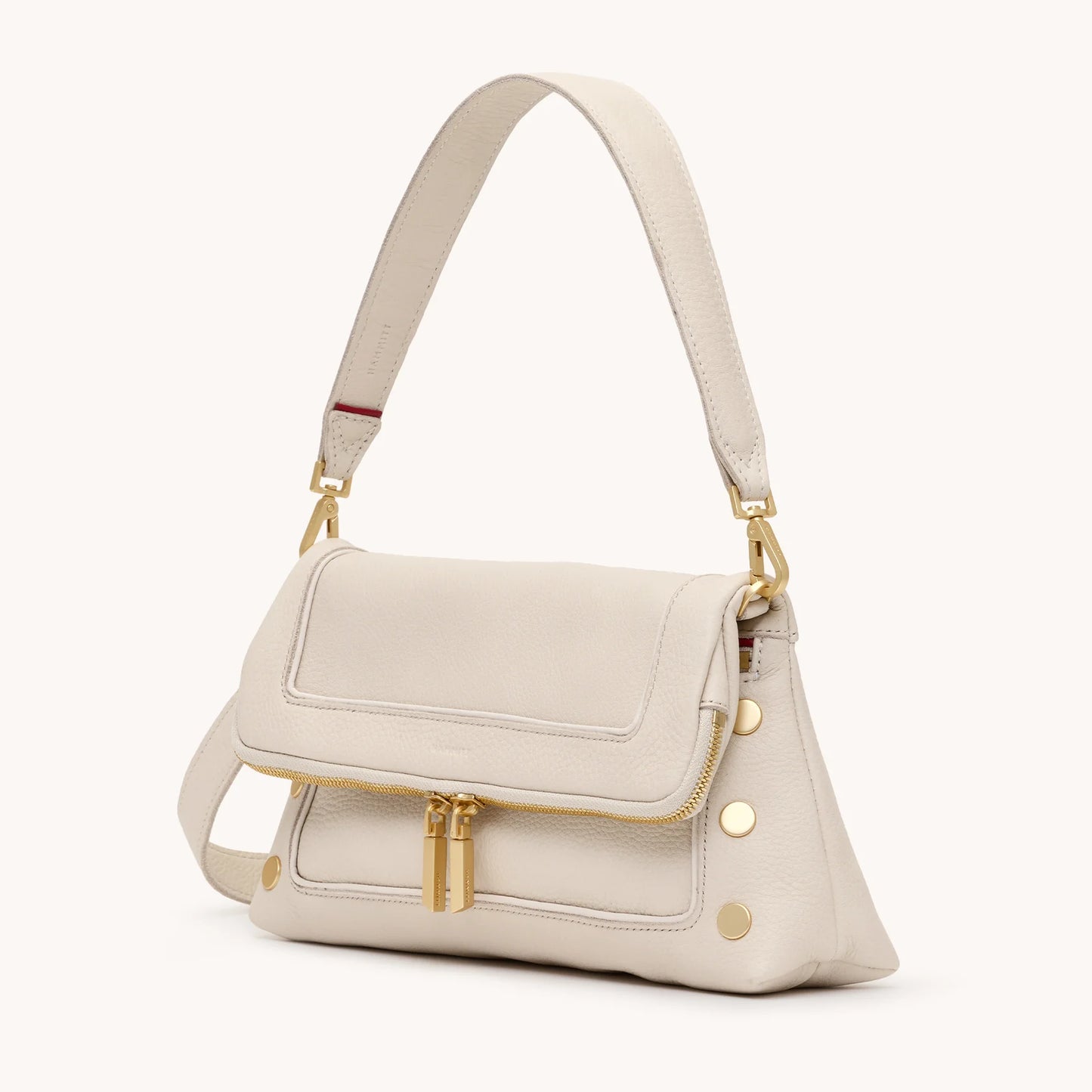 Beverly Med Catamaran Cream/Brushed Gold Handbag