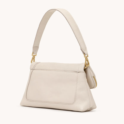 Beverly Med Catamaran Cream/Brushed Gold Handbag