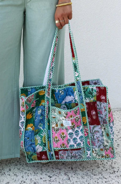 Quilted Tote Bag