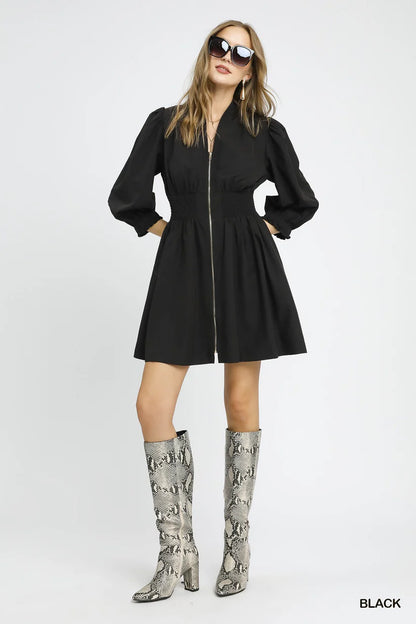 Meet Me Again Black Dress