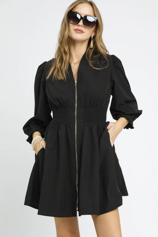 Meet Me Again Black Dress